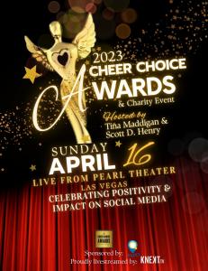 Star Studded 2023 Cheer Choice Annual Award Gala Comes To Las Vegas To Impact Lives Through Charity