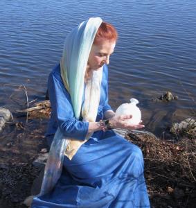 St. Mary Magdalene-At the Feet of Jesus" Drama, portrayed by Nancy Scimone