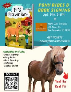 Tamara Harris to Hold a Book Signing & Pony Rides for Pi’s Forever Farm at Hidden Gems Literary Emporium on April 29th