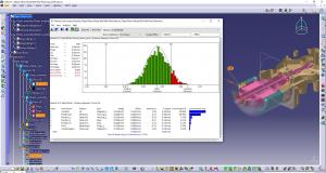 3DCS analysis of an electric motor to determine risk of failure