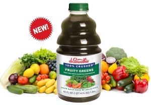 Image of Dr. Smoothie's new product - 100% Crushed Fruity Greens