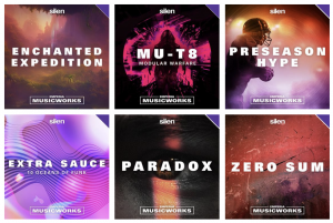 Some of the albums that Silen Audio has created for Gamescape Audio