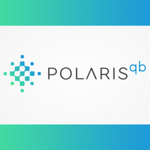 The logo for POLARISqb, the first company in the world to build a drug discovery engine for a quantum computer.