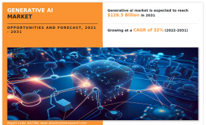 Generative AI Market Reach USD 126.5 Billion by 2031 at CAGR of 34.1% | Top Players such as