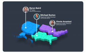 SAVI Regional Sales Territories