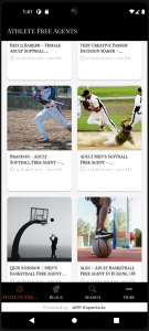 Subsneeded Android App Athlete Free Agents
