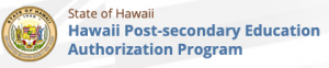 Hawaii Post-Secondary Education Authorization Program