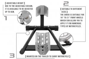 kingerige motorcycle wheel chock