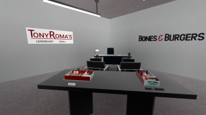 Tony Roma's Franchise World is one of their 3 worlds in the Metaverse
