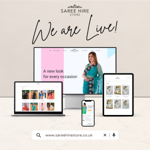 SAREE HIRE STORE ANNOUNCES THE LAUNCH OF ITS SAREE HIRE ONLINE PLATFORM