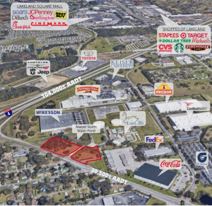 Lakeland map for warehouse development