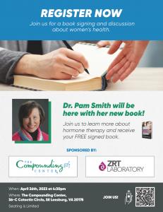 booksigning, Dr. Pamela smith, The compounding Center, VA,