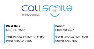 CaliSmile Orthodontics Locations