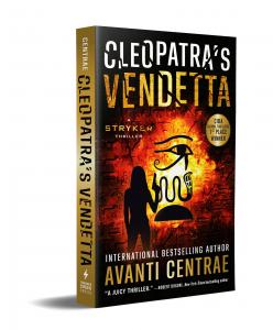 Cleopatra's Vendetta, award-winning thriller.