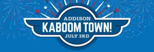 Visit Addison Kaboom Town! on July 3