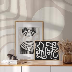 PAR KER made’s collection with Ayara also includes 3 art prints from Parker Heath's original abstract paintings.