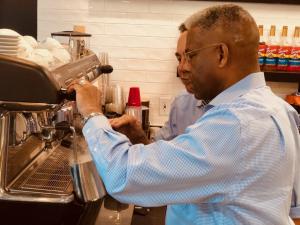 Allen West at Yaba Java Cafe