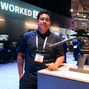 Ben Ramirez Sony Electronics Inc SONY Booth NAB 2023