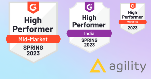 Agility G2 badges spring 2023
