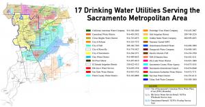 The Sacramento Metropolitan Area has 17 water utilities required to inventory both utility-owned and homeowner-owned service connections.