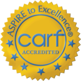 Carf Accredited Badge