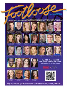 Panic! and BarCinBoo Productions Present the Award-nominated Musical FOOTLOOSE: The Musical