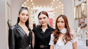The Luxx Team, CEO, and KOL influencer come together to showcase the revolutionary hair styling tool transforming the industry, combining beauty and innovation.