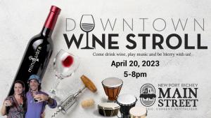 Wine Stroll Event Invite