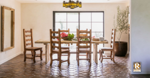 terracotta tile flooring with room visualizer tool