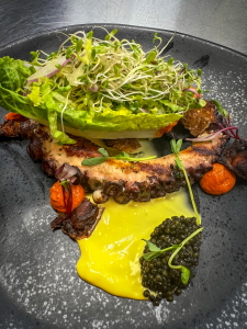 Course 1 from Chef Onur Akan's dinner