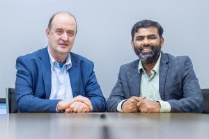 John McCafferty, CEO and Aneesh Karatt Vellatt, CSO, Maxion Therapeutics