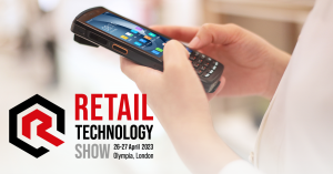 Brand and product advertising for the Retail Technology show