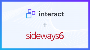 Interact Software and Sideways 6 logos