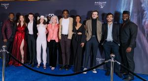 Filmmakers and cast at the US Premiere of the new horror feature film TRINKET BOX on March 30, 2023
