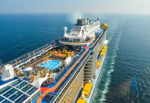 cruise ship on the water