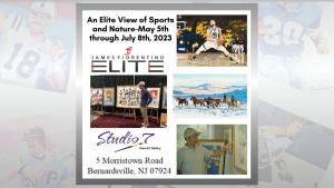 Large Sports and Nature Art Exhibit by Nationally Acclaimed Artist James Fiorentino Launches in Central Jersey May 5
