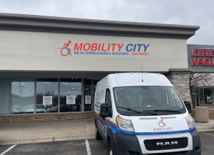 Photo of Storefront and Van: Mobility City of Denver, 151 W Mineral Ave, Suite 115B, Littleton, CO 80120, USA