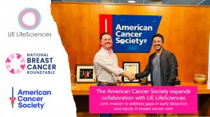 The American Cancer Society (Donald Carlino) and Mihir Shah of UE LifeSciences Join Hands to Fight Breast Cancer