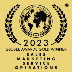 2023 Globee Awards Gold Winner - Sales, Marketing, Service, Operations