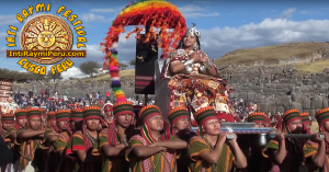 The Inti Raymi "Coya" or Queen in Quechua