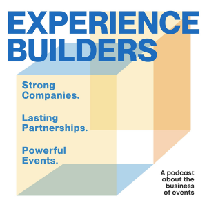 Logo of Experience Builders Podcast Series Hosted by Chris Griffin