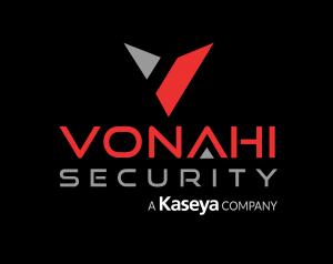 New Vonahi Security logo with A Kaseya Company added to the logo.