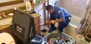 Solution to Remove Concrete from Plumbing