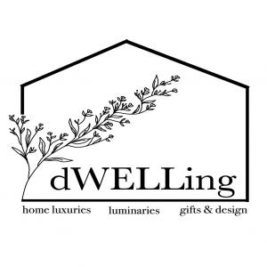 logo for dWELLing Home Decor & Apparel in Ringgold, GA