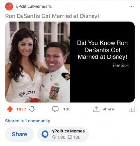 Original Meme Posted by the Creator
