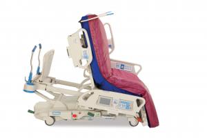 The Hill Rom Progressa Bed in a chair egress feature position
