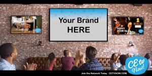 Reach an active local audience with DOOH advertising from CETV Now!