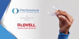 ProSomnus logo and Lovell logo with OAT device