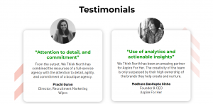 Customers Reviews for We Think North