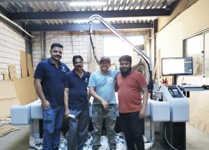 The production team at Saudi Signs
